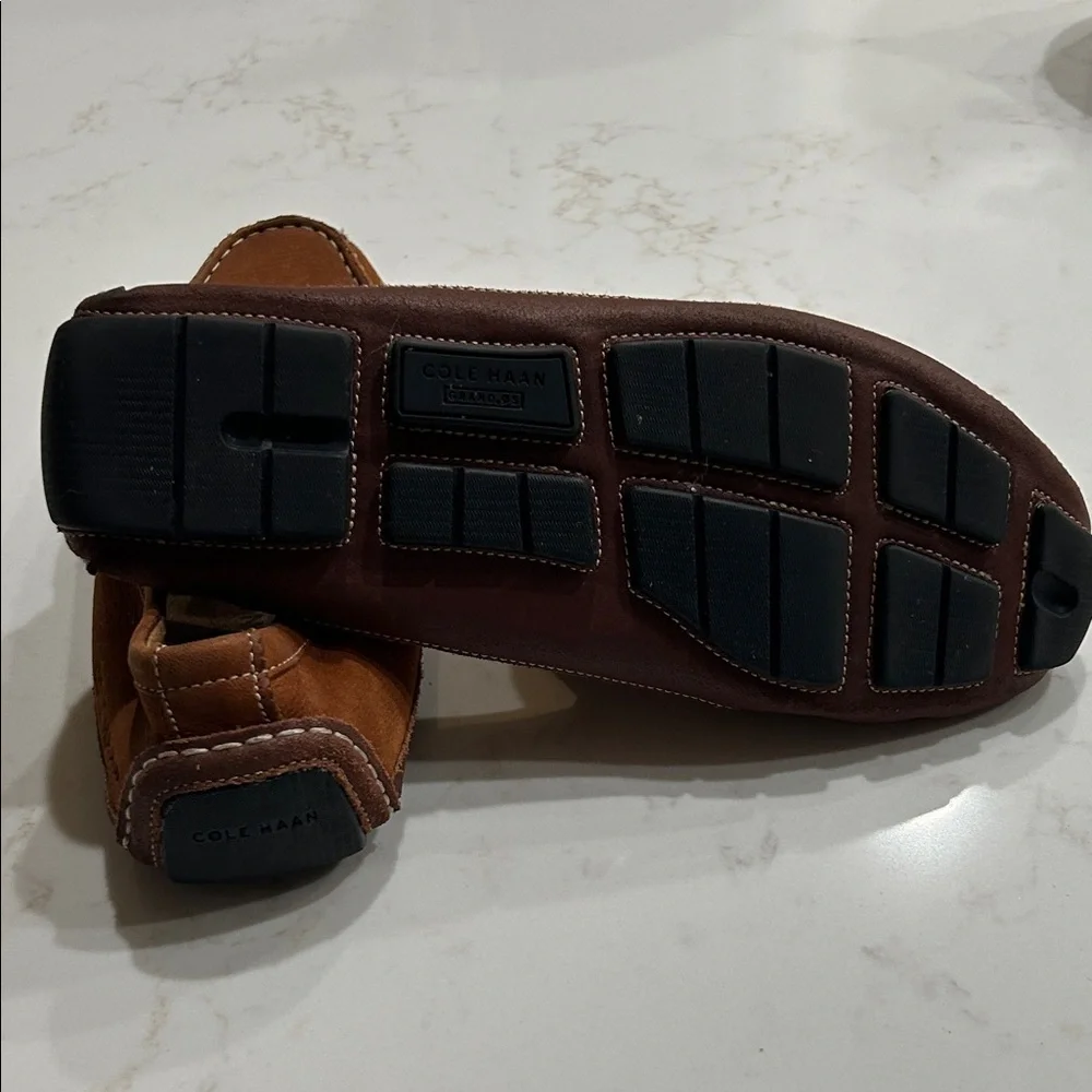 Cole Haan Men's Brown Wyatt Penny Driver Driving Loafers. Size 9 - Picture 4 of 6